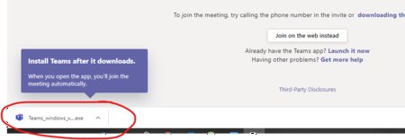 Run the installer Run installer