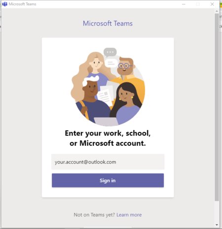 Sign into Teams Sign In